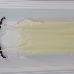 Vintage Yellow Slip